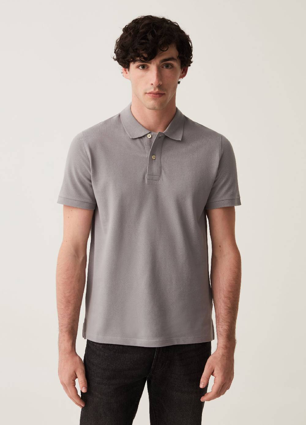 Ovs Polo in piquet di cotone bio