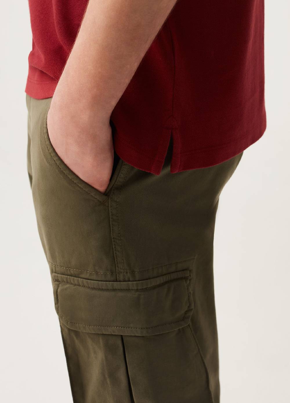 Ovs Polo In Piquet Di Cotone Bio