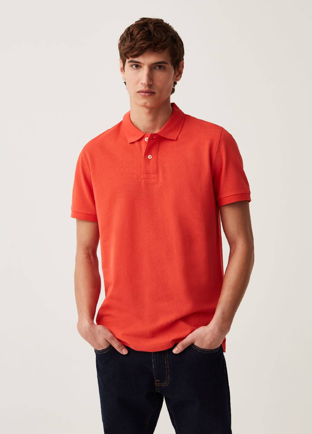 Ovs Polo In Piquet Di Cotone Bio