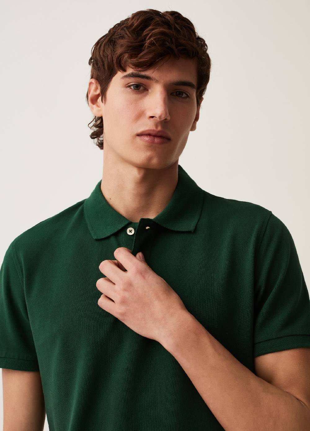Ovs Polo In Piquet Di Cotone Bio