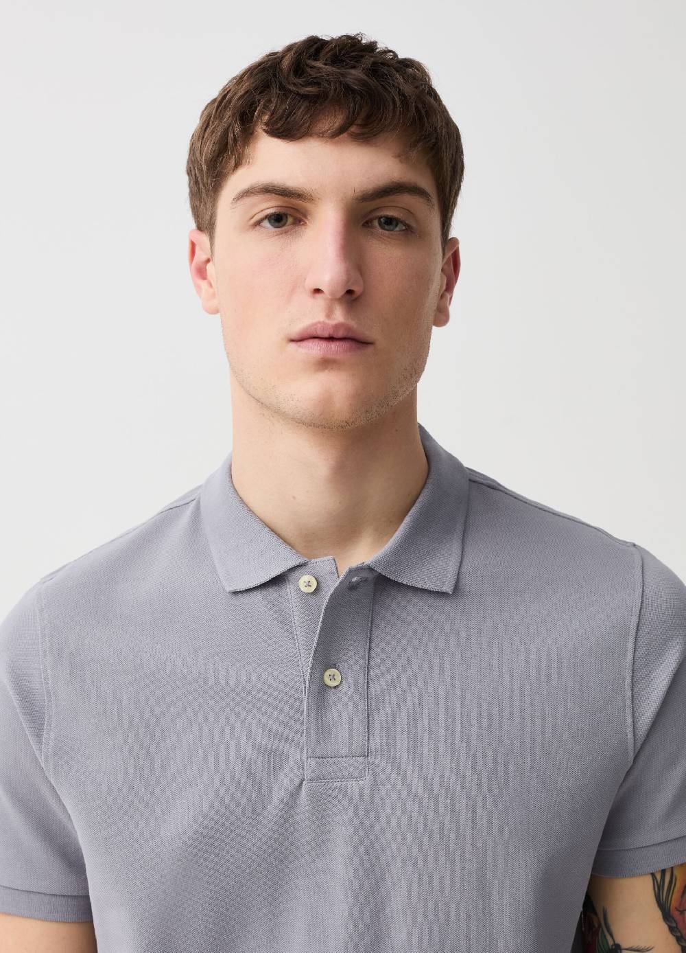 Ovs Polo In Piquet Di Cotone Bio