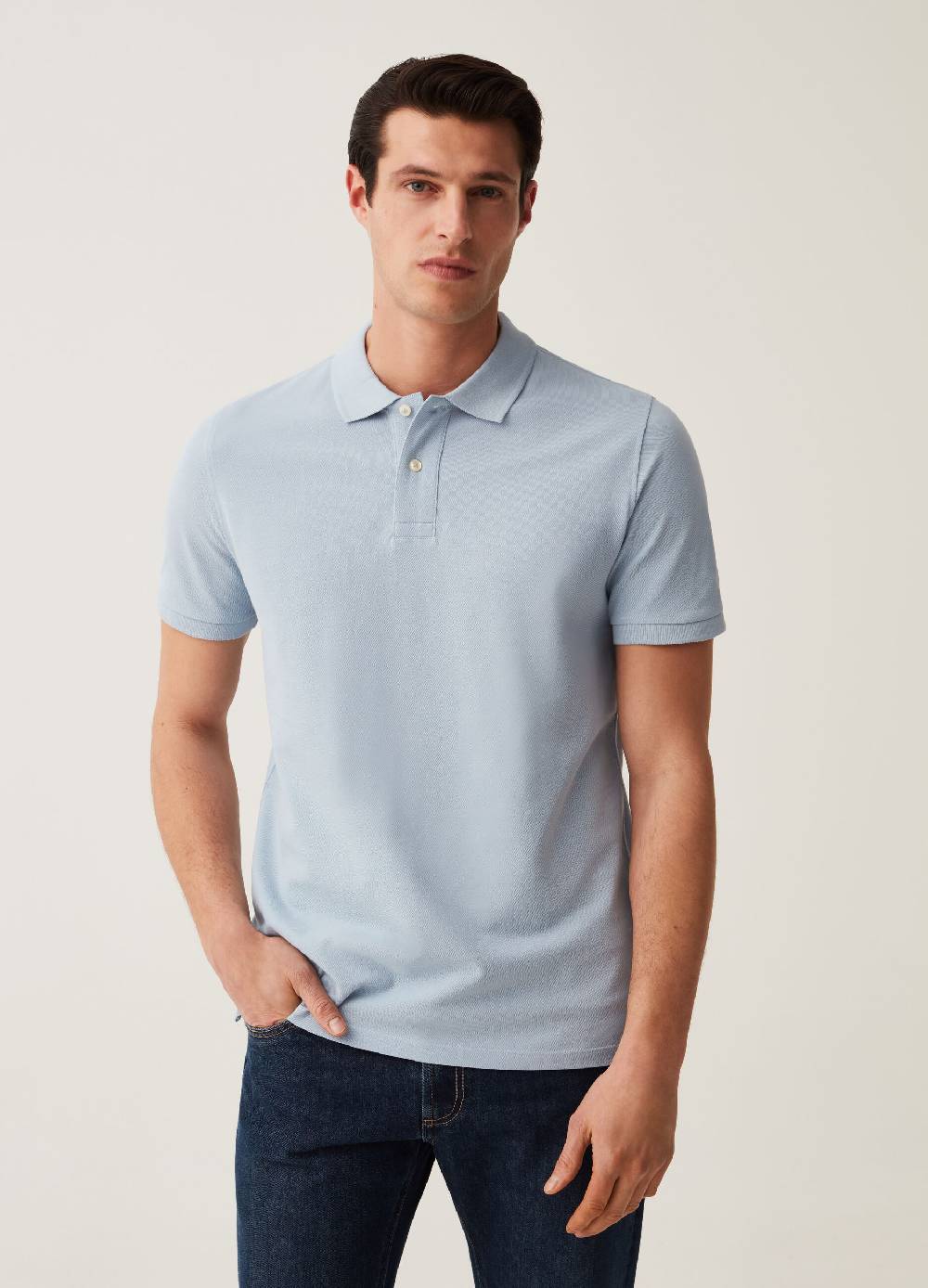 Ovs Polo In Piquet Di Cotone Bio