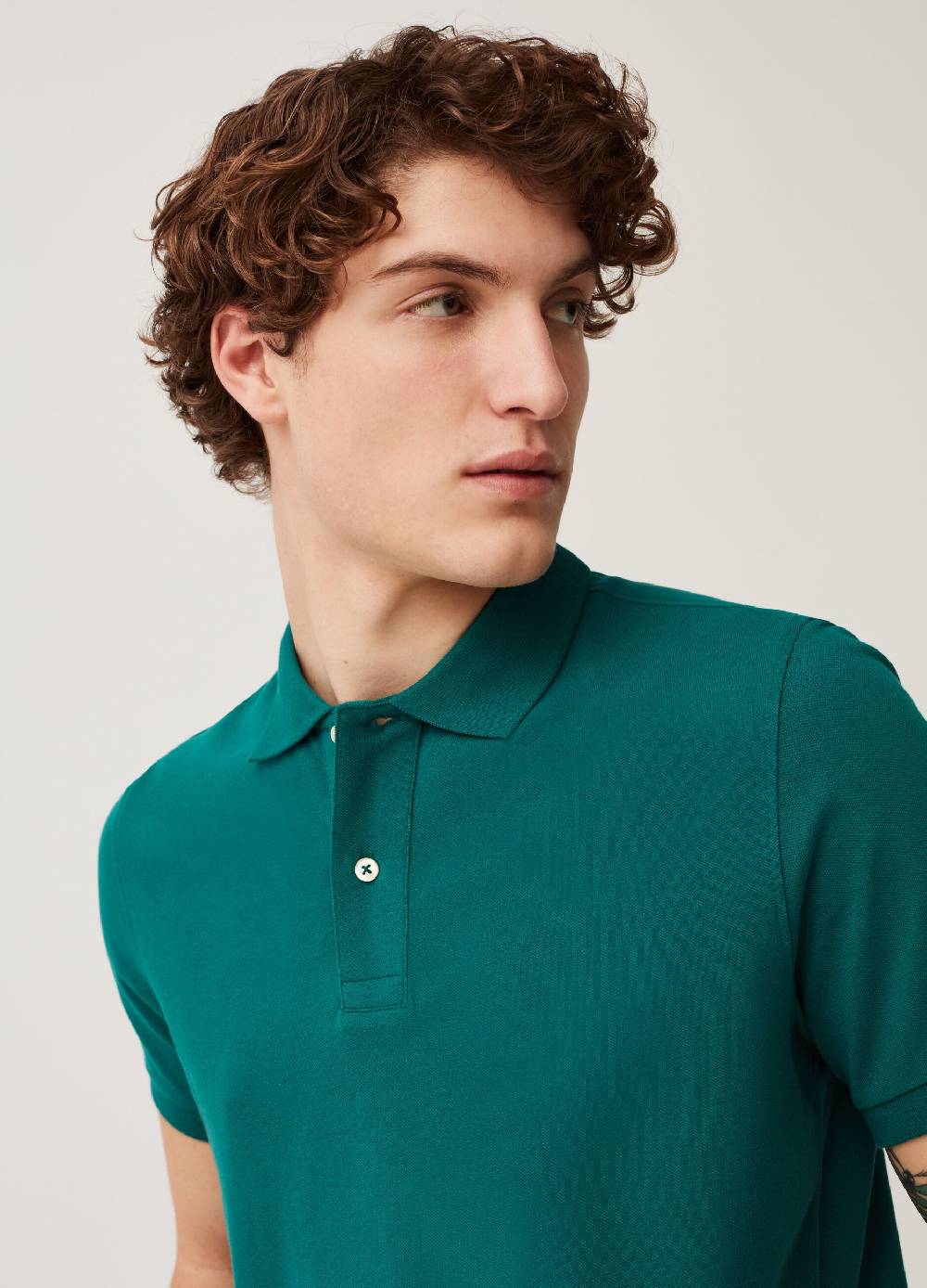Ovs Polo In Piquet Di Cotone Bio