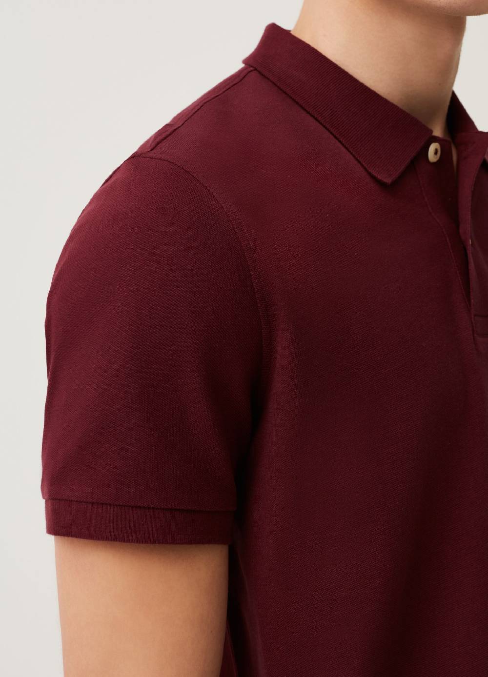 Ovs Polo In Piquet Di Cotone Bio