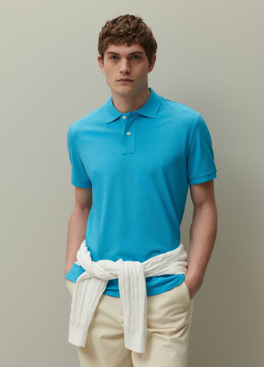 Ovs Polo in piquet di cotone Supima