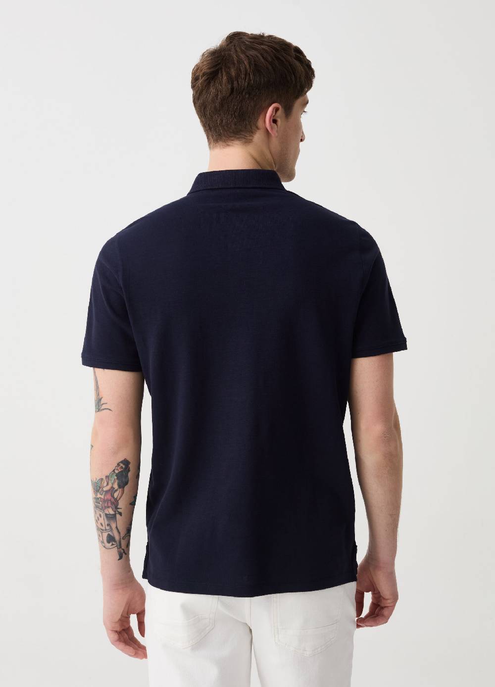 Ovs Polo In Piquet Tinta Unita