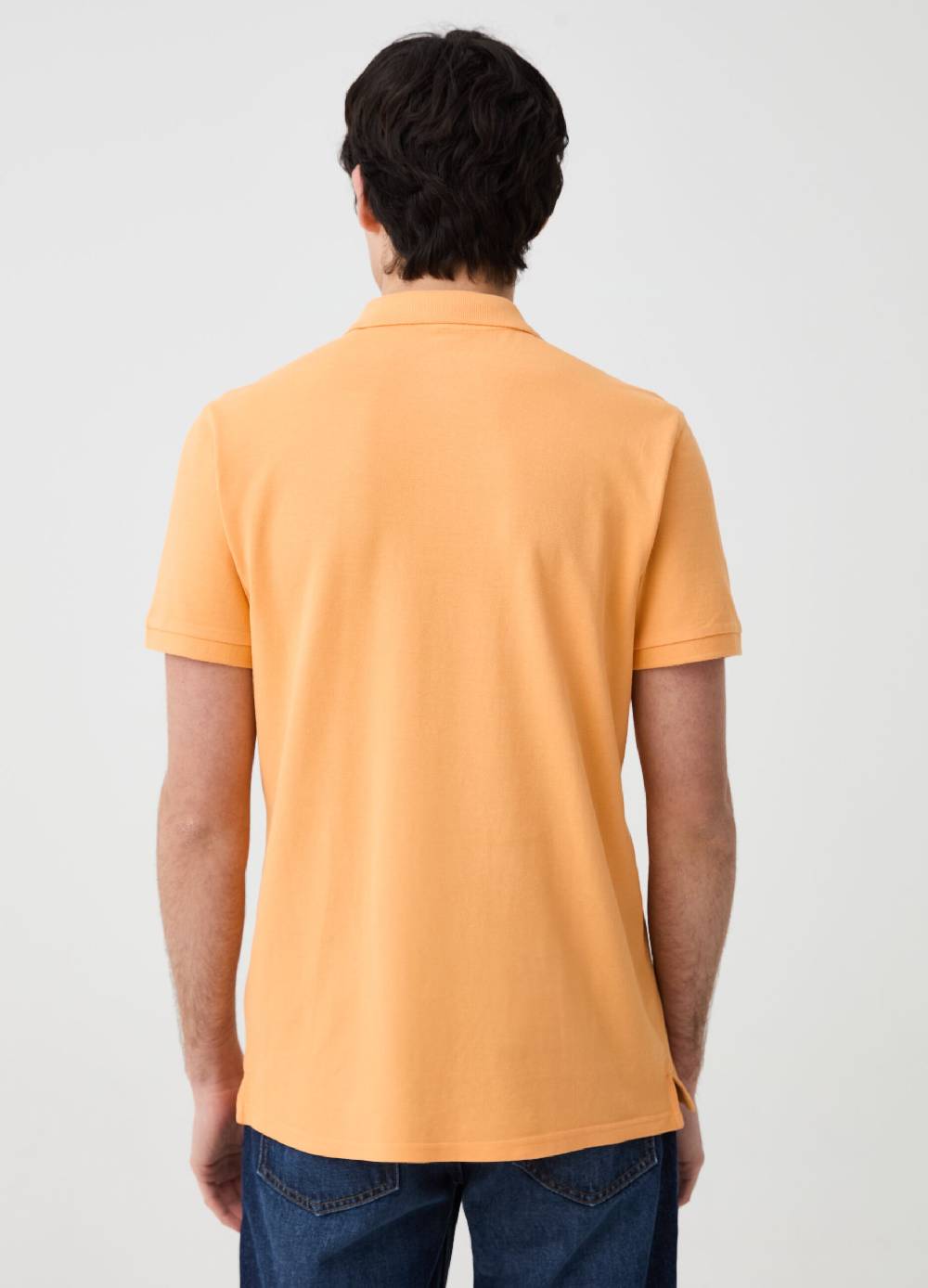 Ovs Polo Regular Fit In Piquet Di Cotone