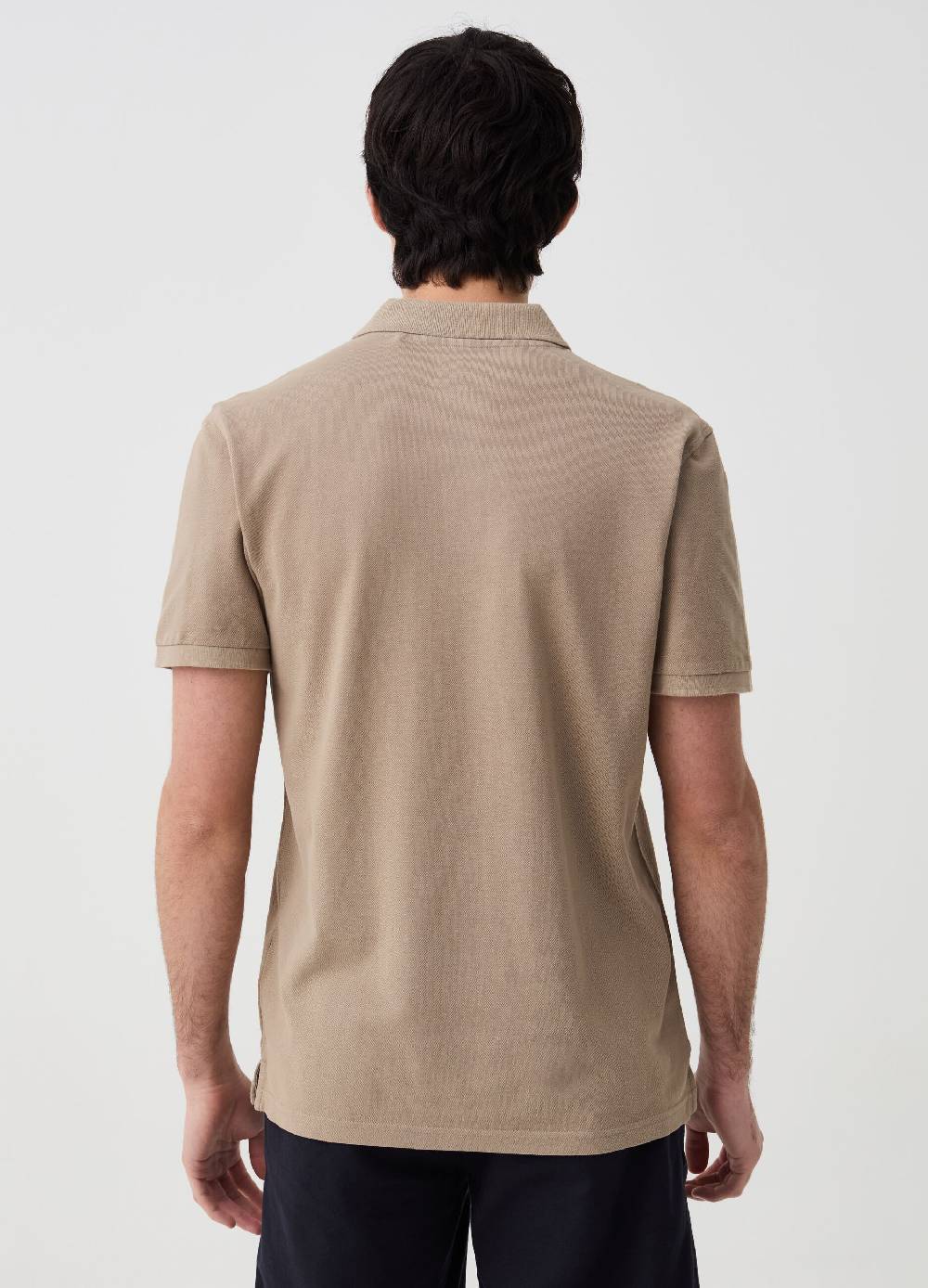 Ovs Polo Regular Fit In Piquet Di Cotone