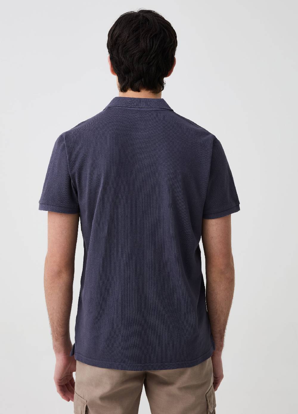 Ovs Polo Regular Fit In Piquet Di Cotone