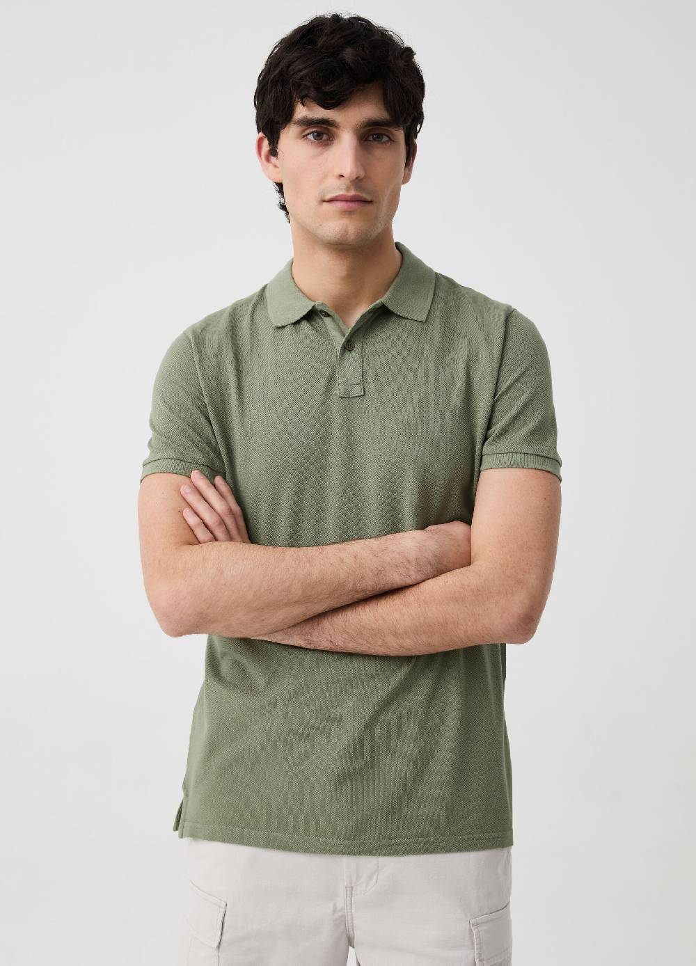 Ovs Polo regular fit in piquet di cotone