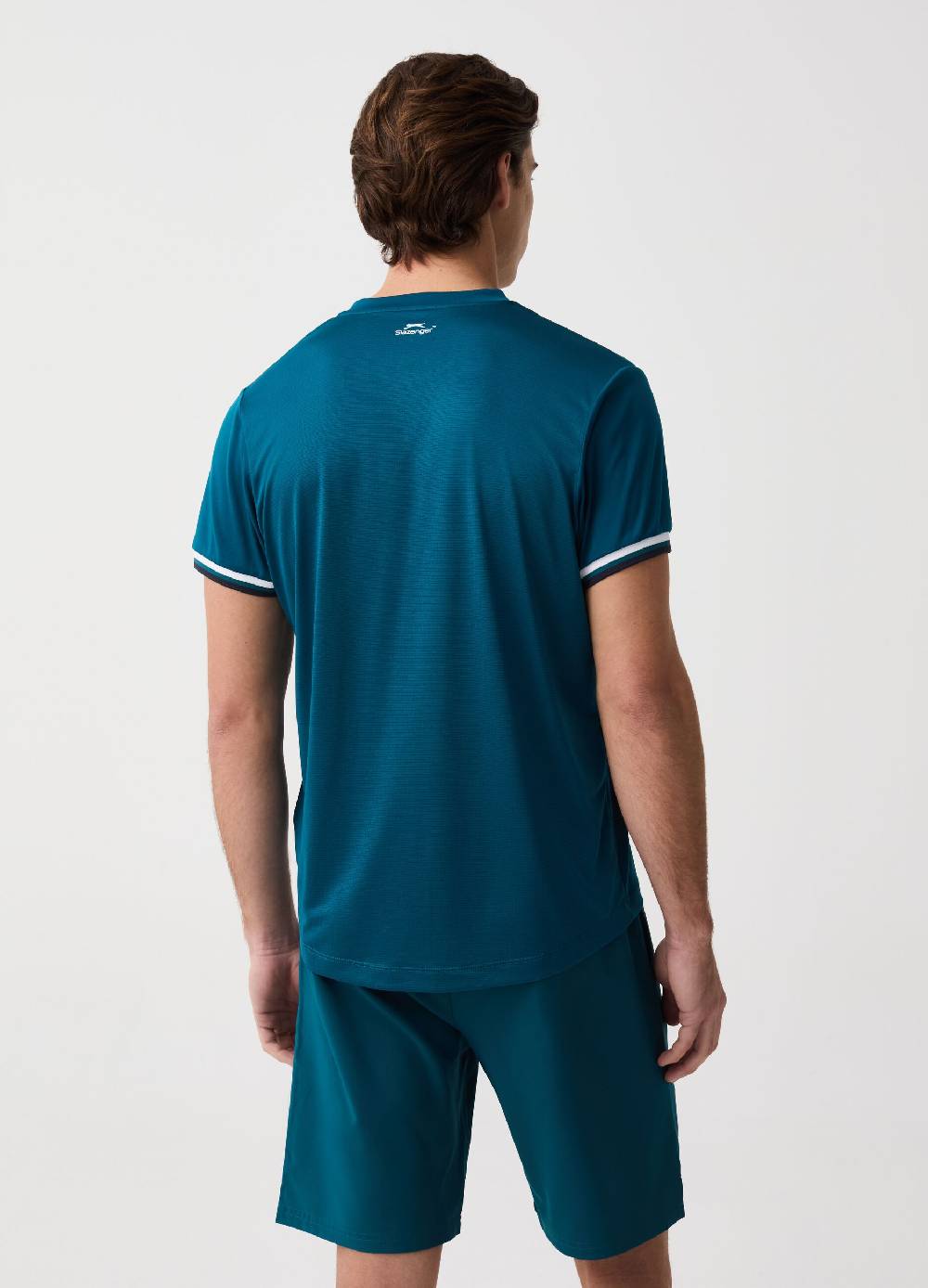 Ovs Polo Tennis Con Collo Alla Coreana Slazenger