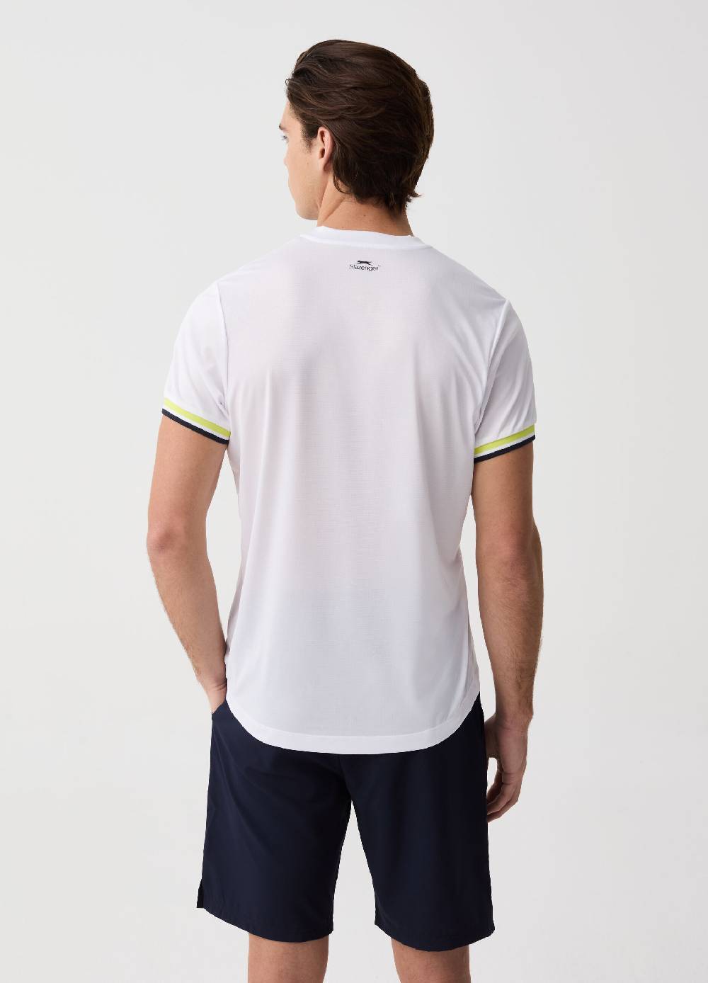 Ovs Polo Tennis Con Collo Alla Coreana Slazenger