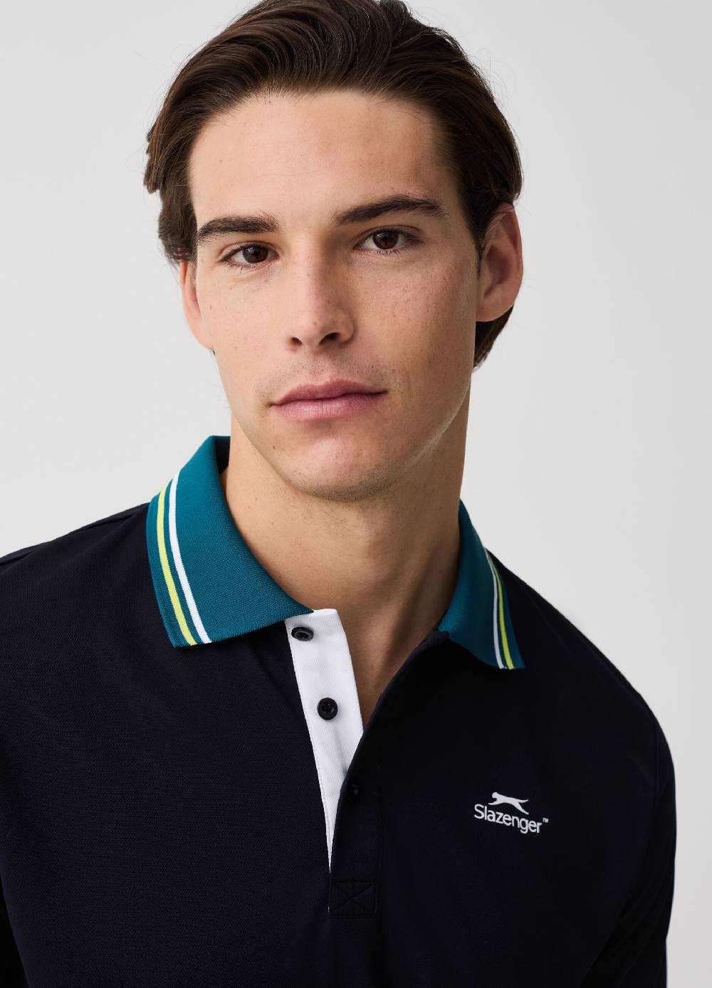 Ovs Polo Tennis Con Profili Rigati Slazenger
