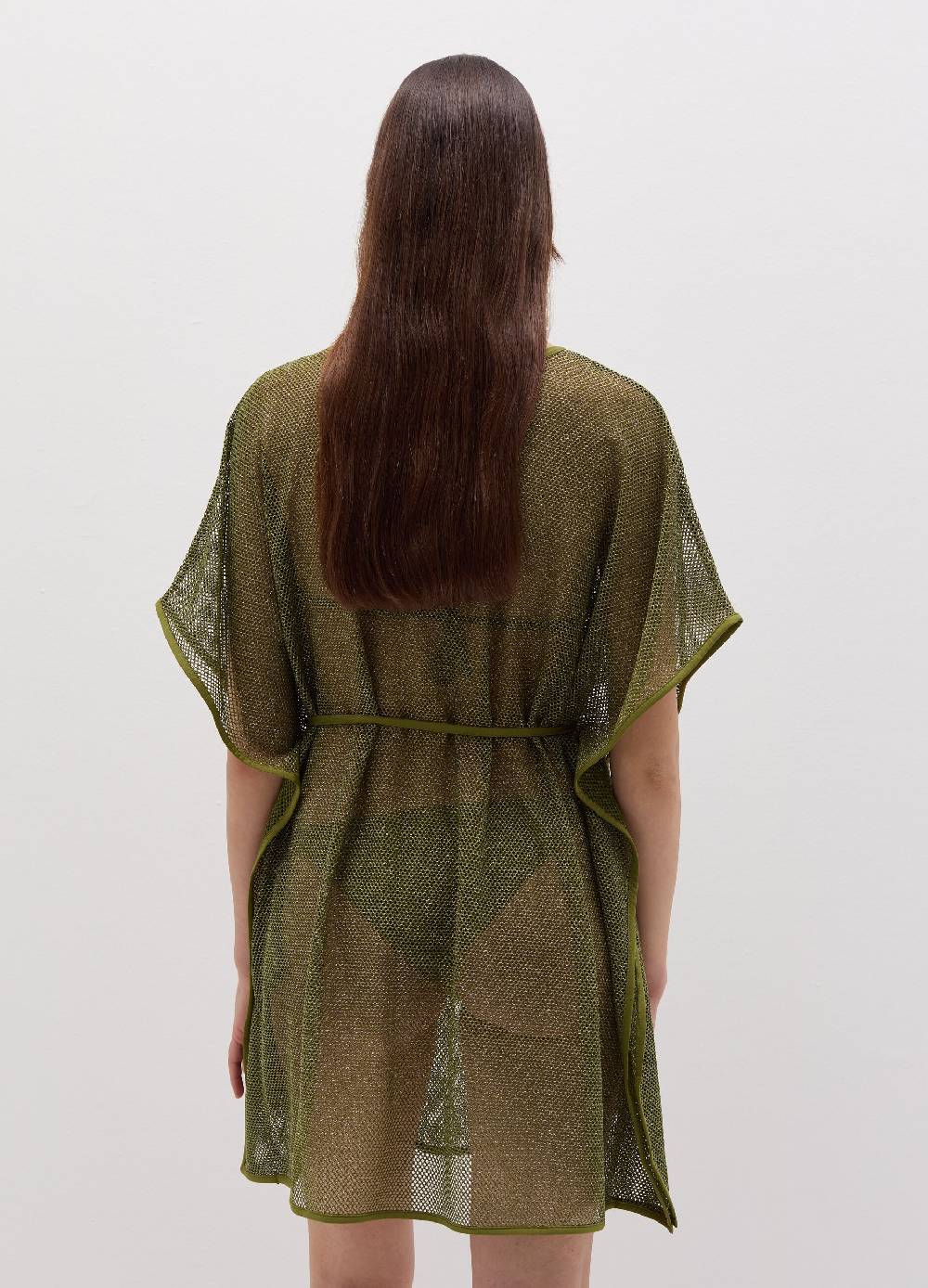 Ovs Poncho Copri Costume A Rete In Lurex