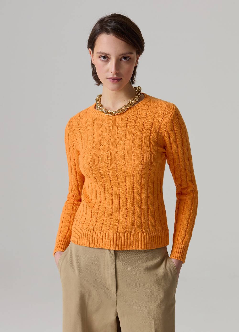 Ovs Pullover a coste con lavorazione intrecciata