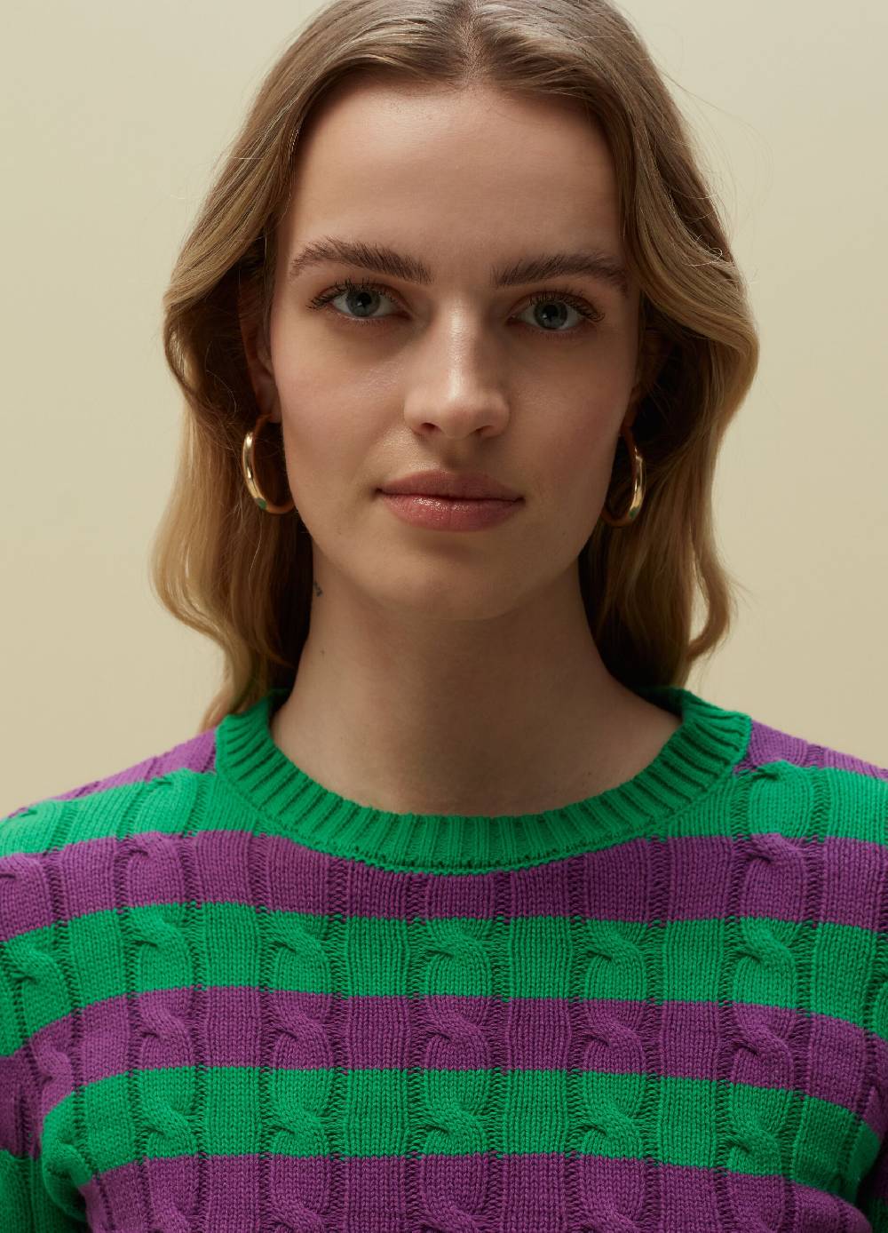 Ovs Pullover A Righe Con Lavorazione A Coste