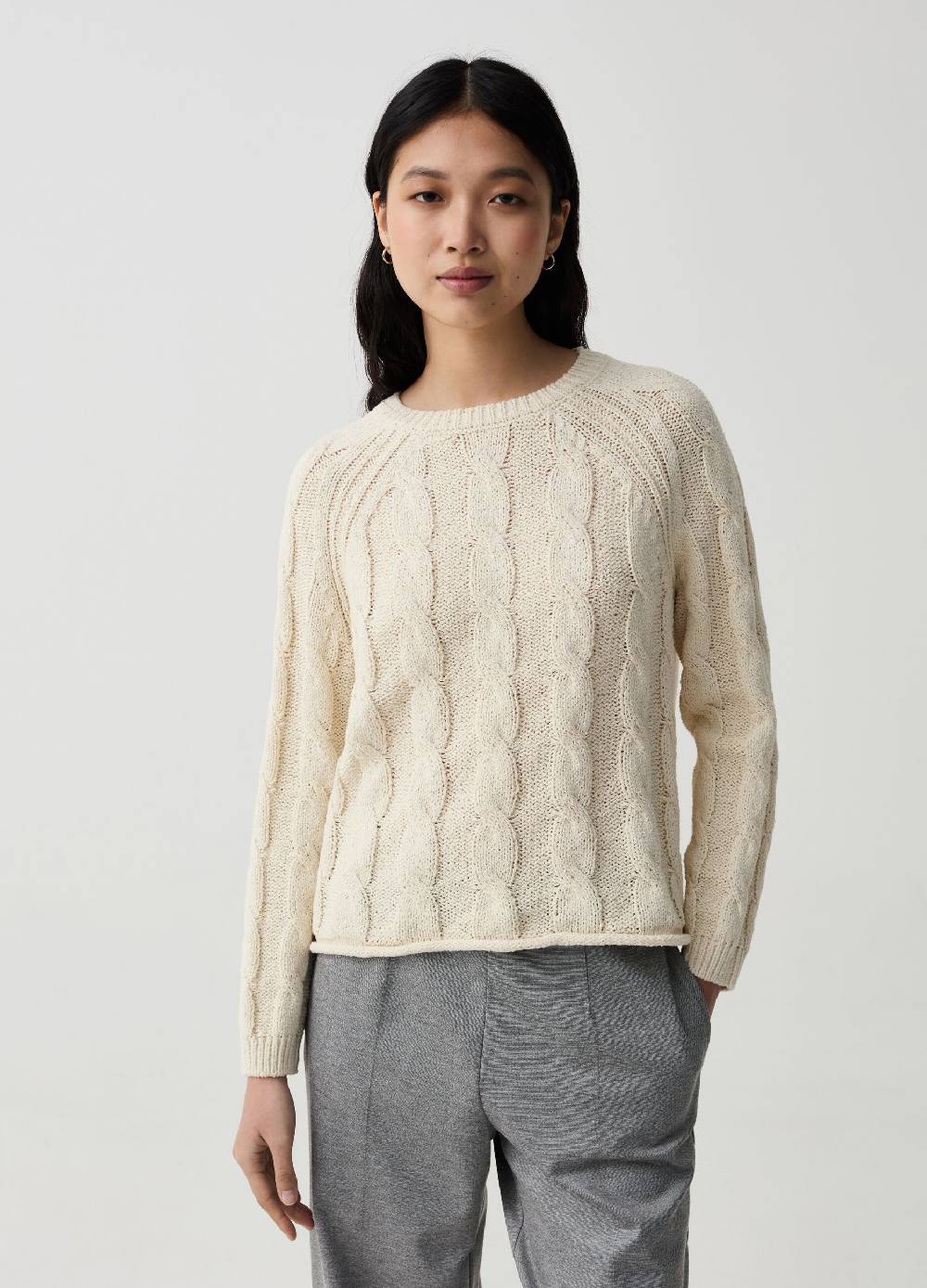 Ovs Pullover con lavorazione a trecce