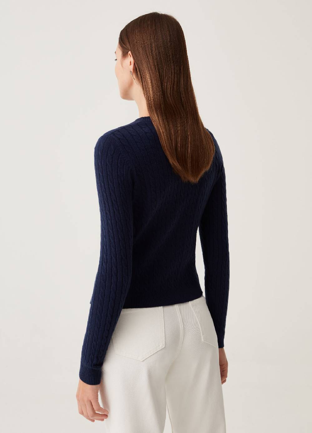 Ovs Pullover Con Motivo A Treccia