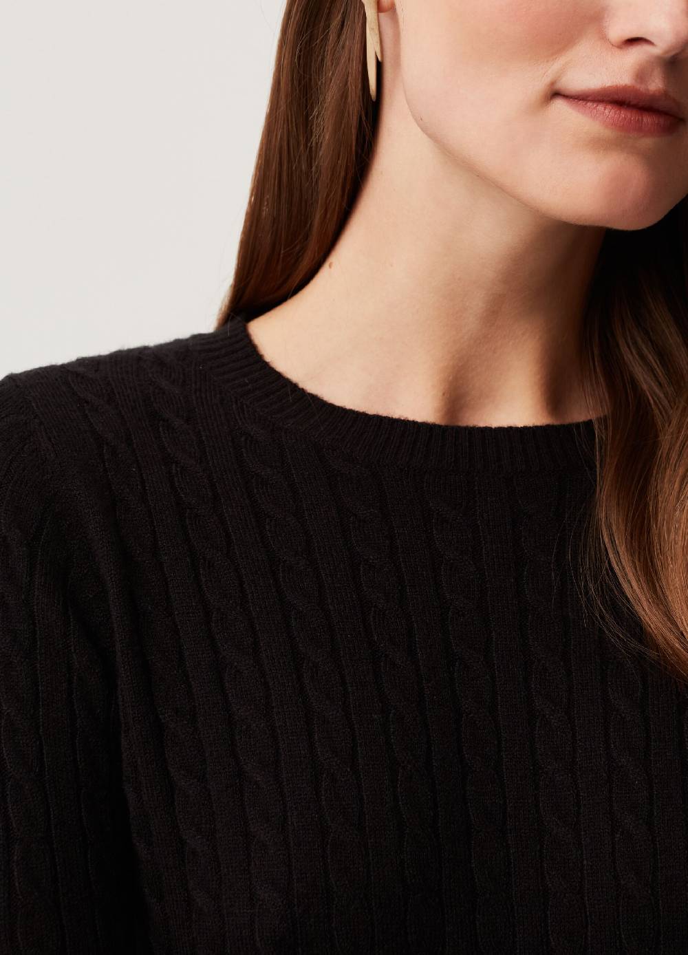 Ovs Pullover Con Motivo A Treccia