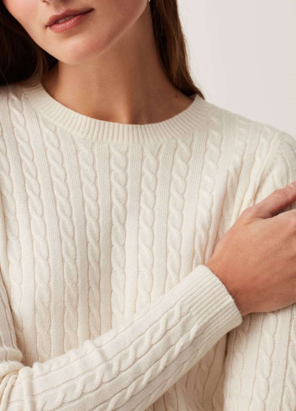 Ovs Pullover Con Motivo A Treccia