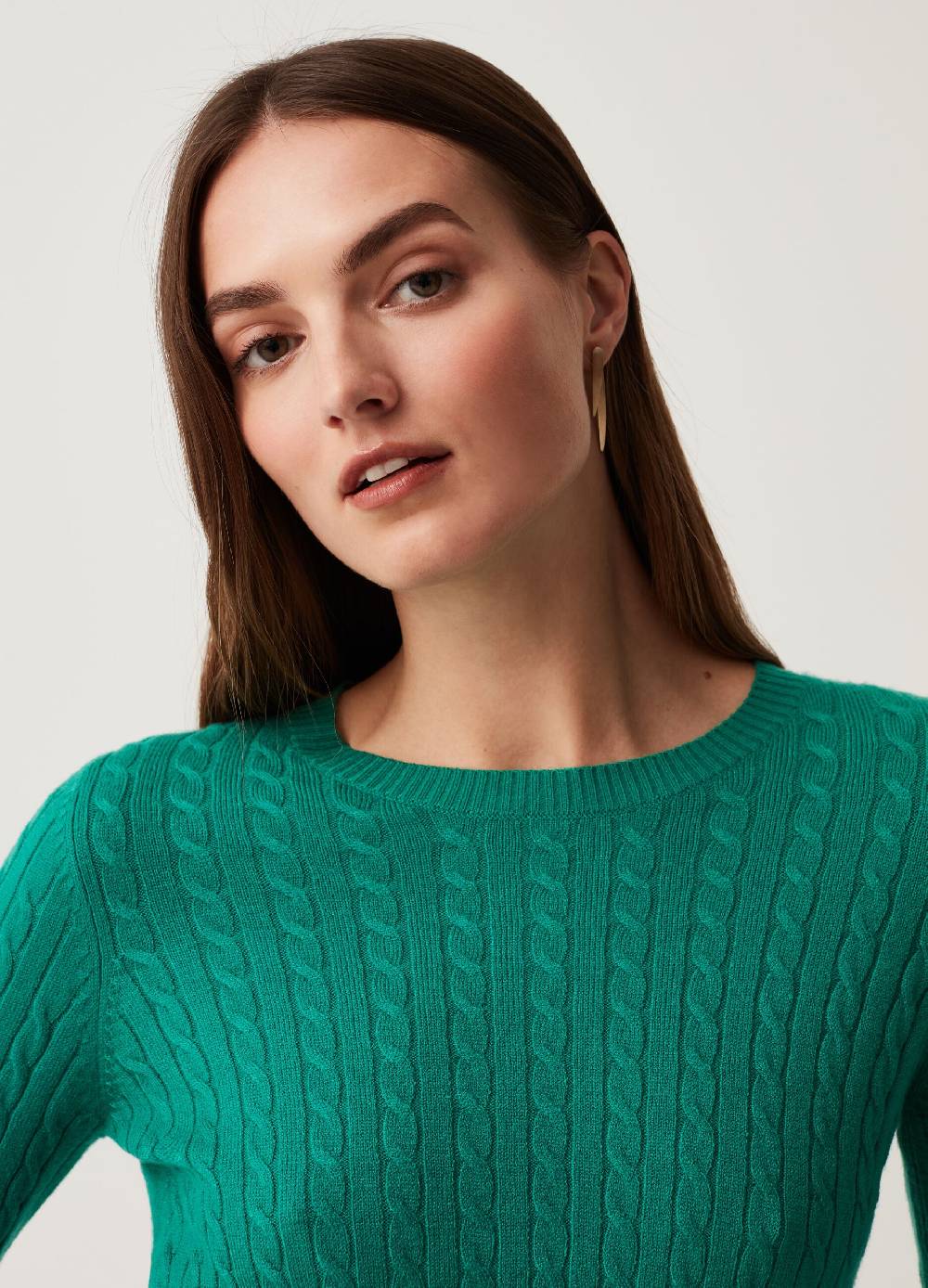 Ovs Pullover con motivo a treccia