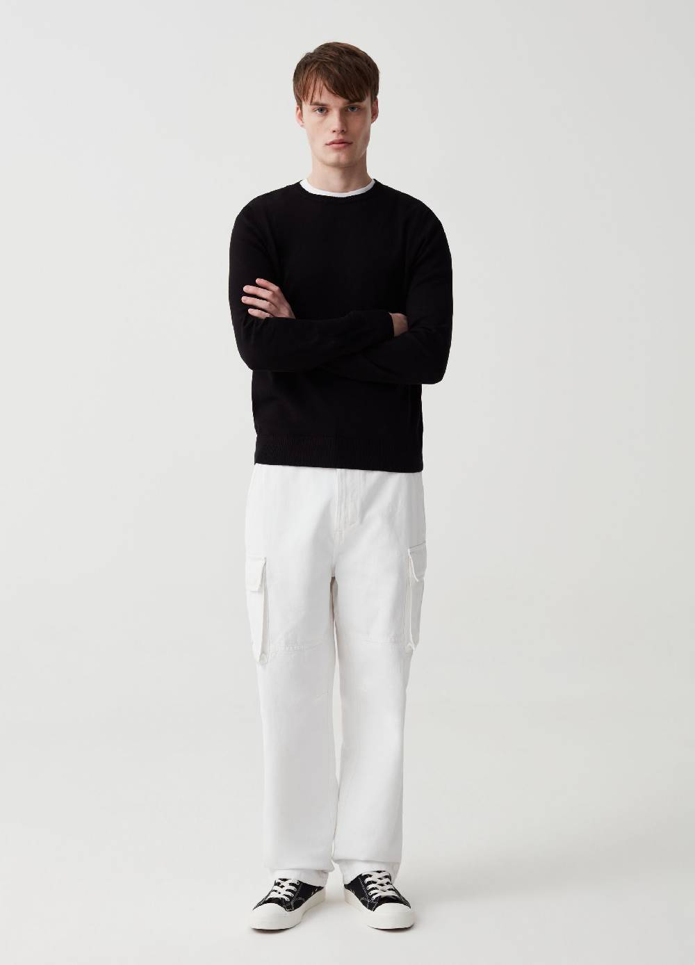 Ovs Pullover Con Scollo Rotondo