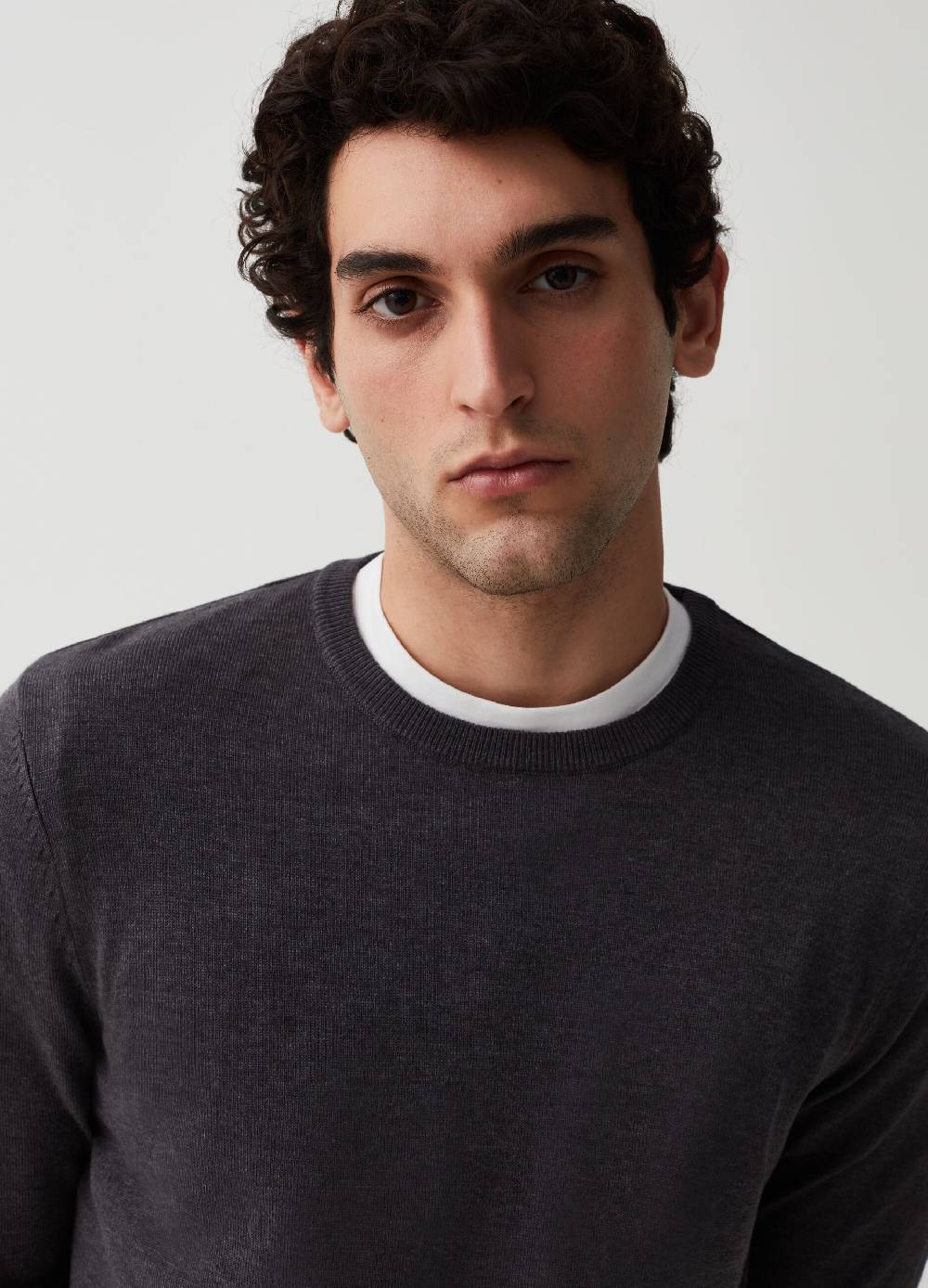 Ovs Pullover Con Scollo Rotondo