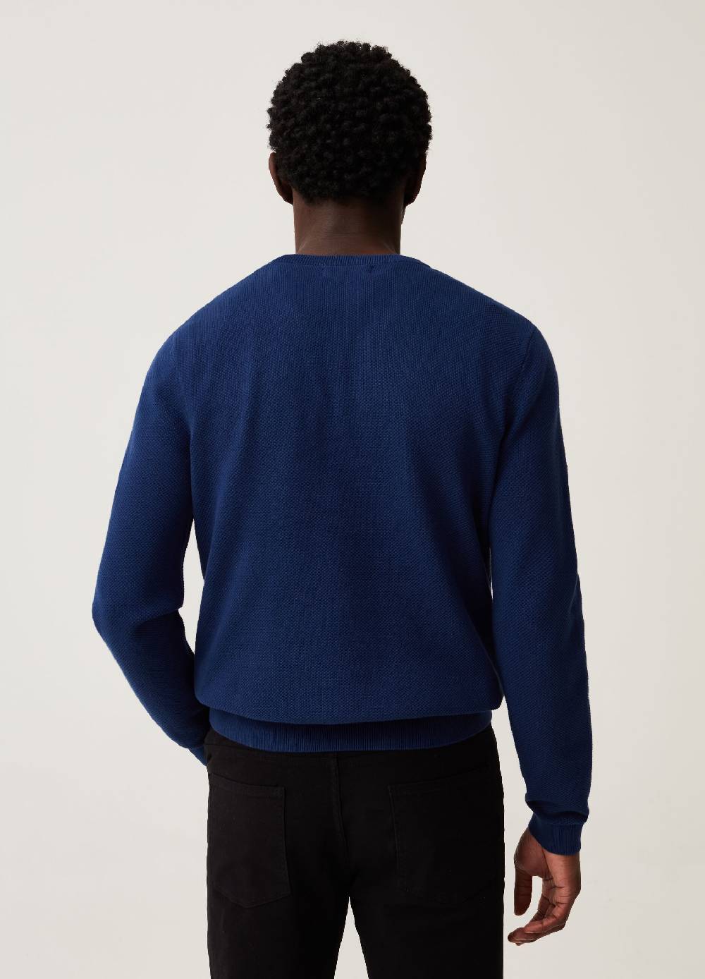 Ovs Pullover Girocollo In Cotone Piquet