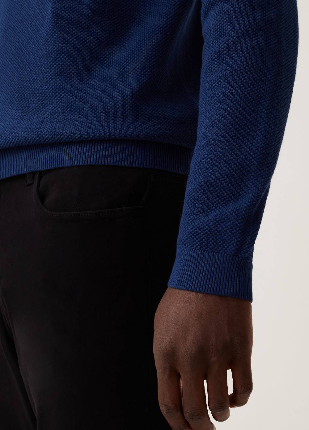 Ovs Pullover Girocollo In Cotone Piquet