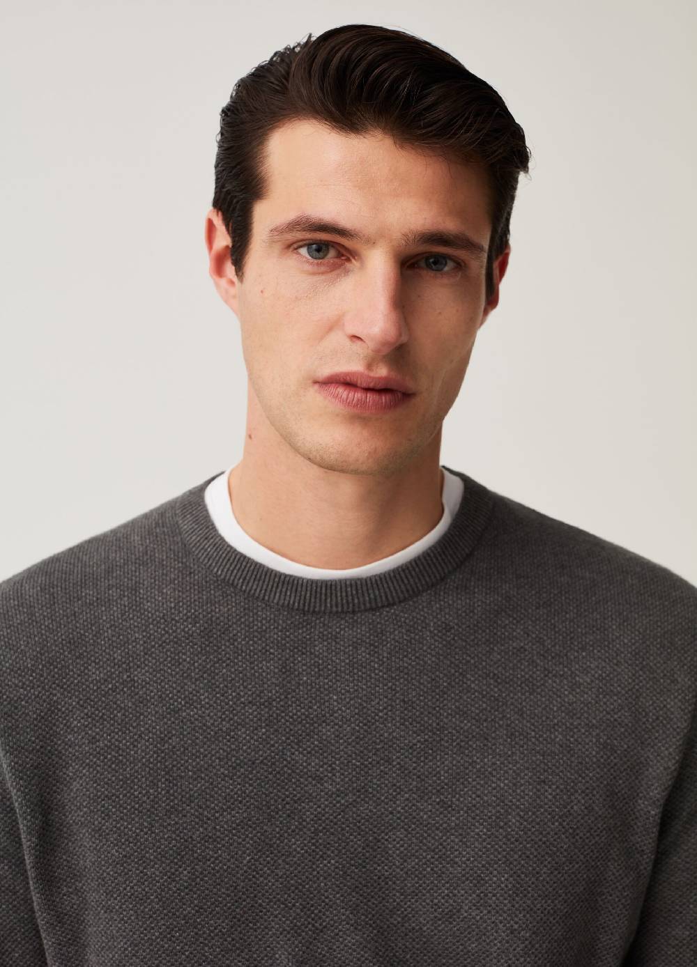 Ovs Pullover Girocollo In Cotone Piquet