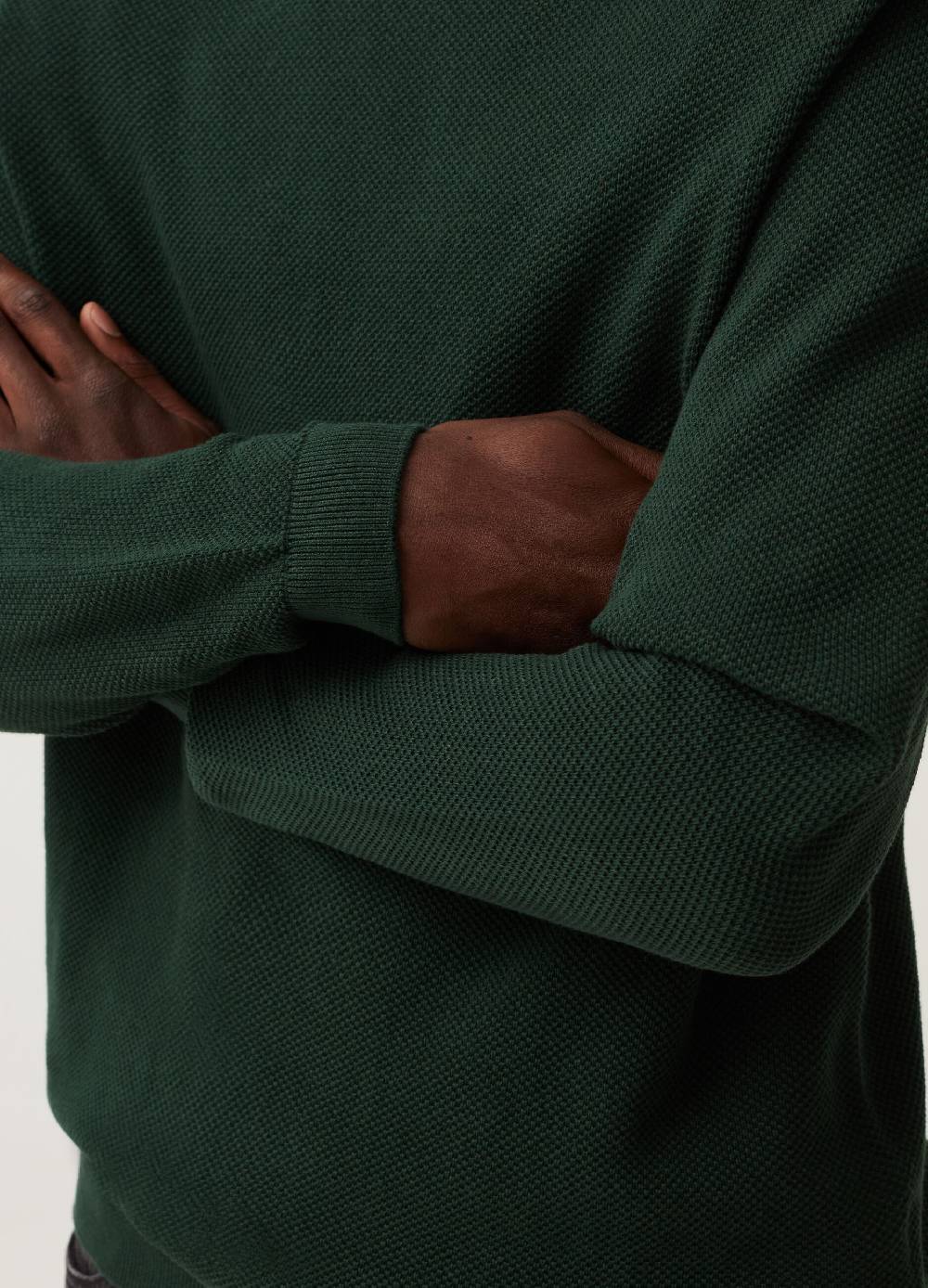 Ovs Pullover Girocollo In Cotone Piquet