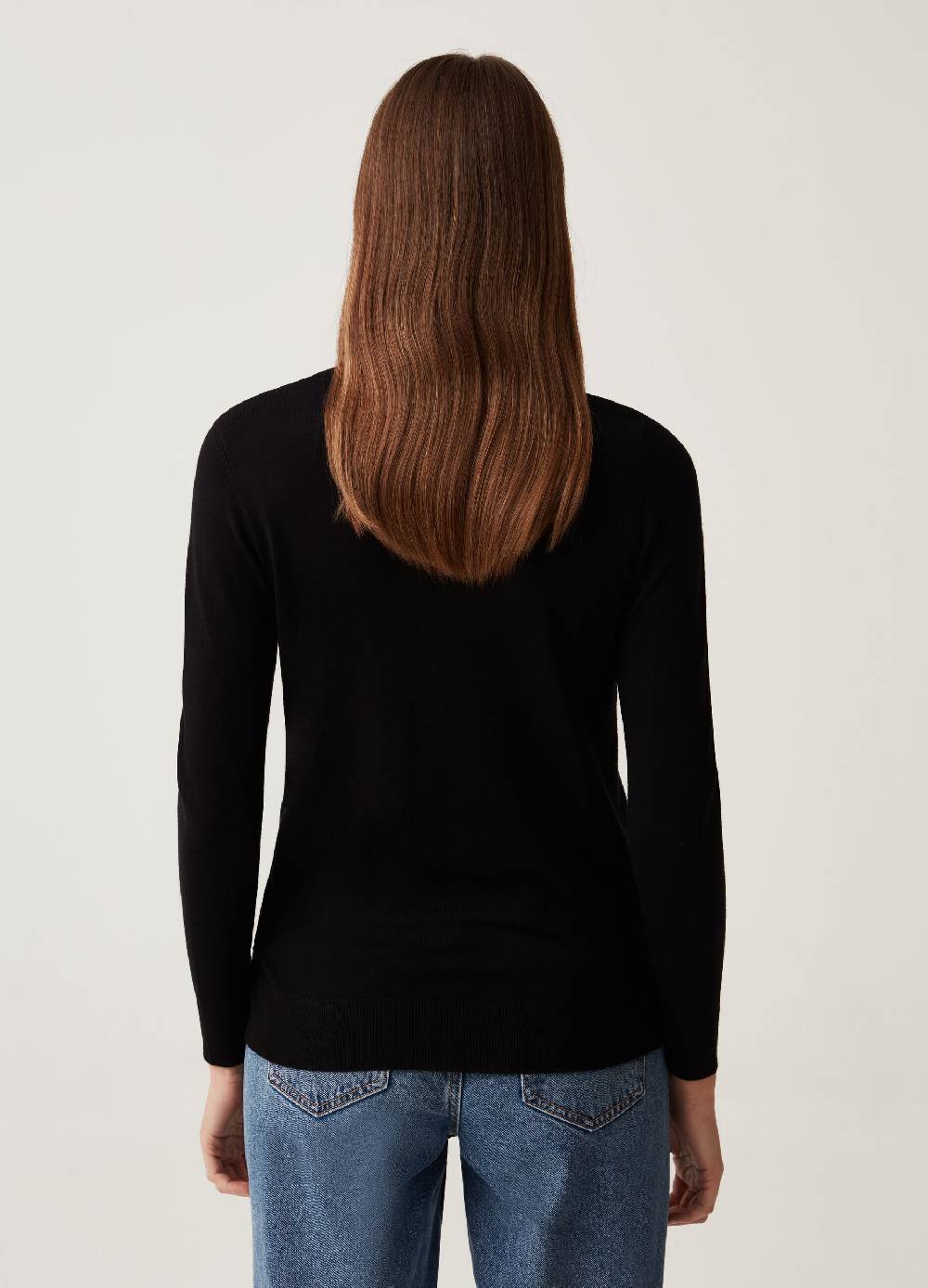 Ovs Pullover Girocollo Tinta Unita