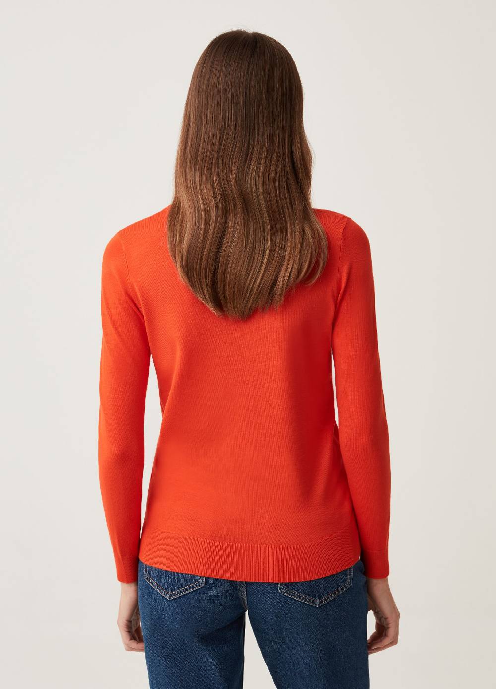 Ovs Pullover Girocollo Tinta Unita