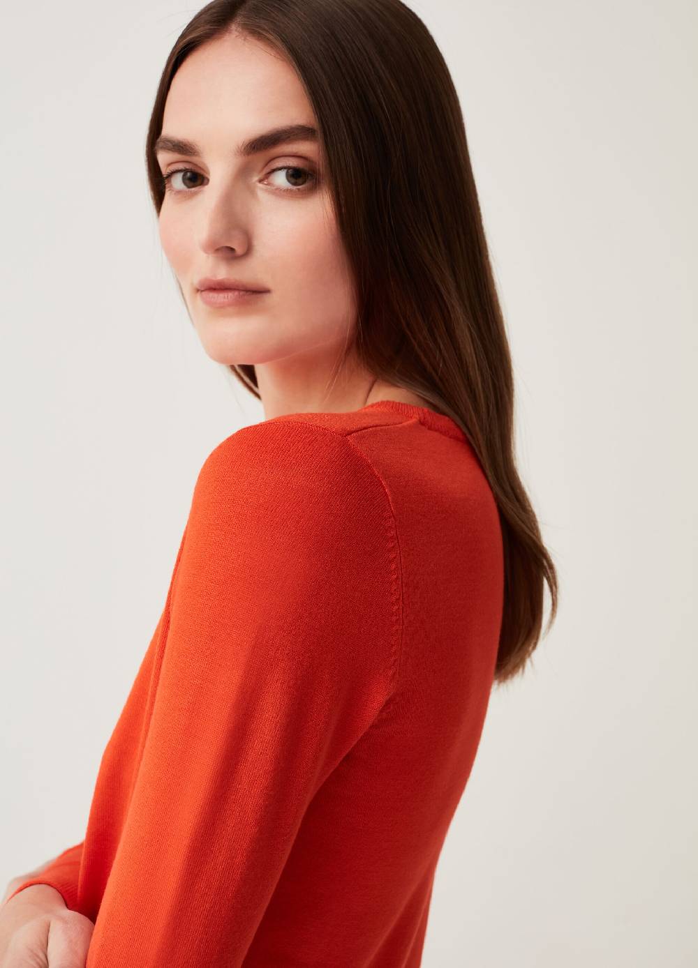 Ovs Pullover girocollo tinta unita