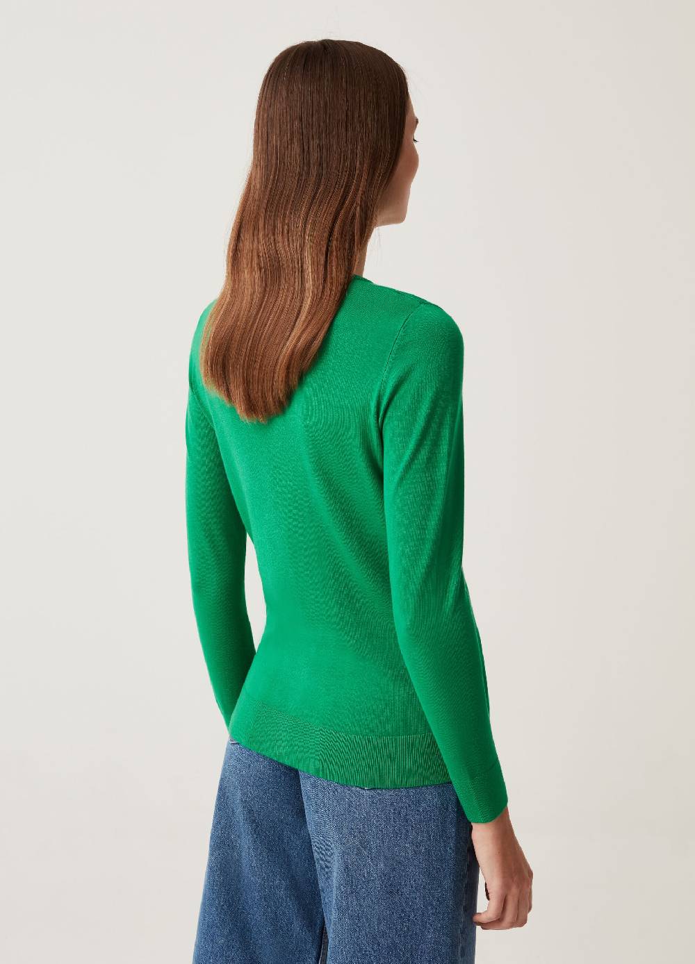 Ovs Pullover Girocollo Tinta Unita