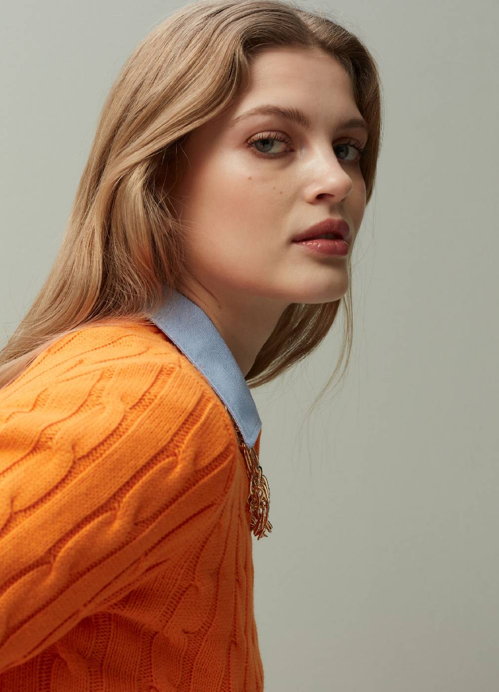 Ovs Pullover In Cotone Con Lavorazione A Treccia