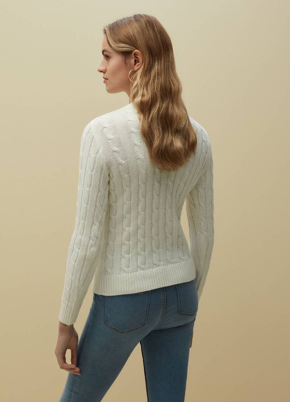 Ovs Pullover In Cotone Con Lavorazione A Treccia