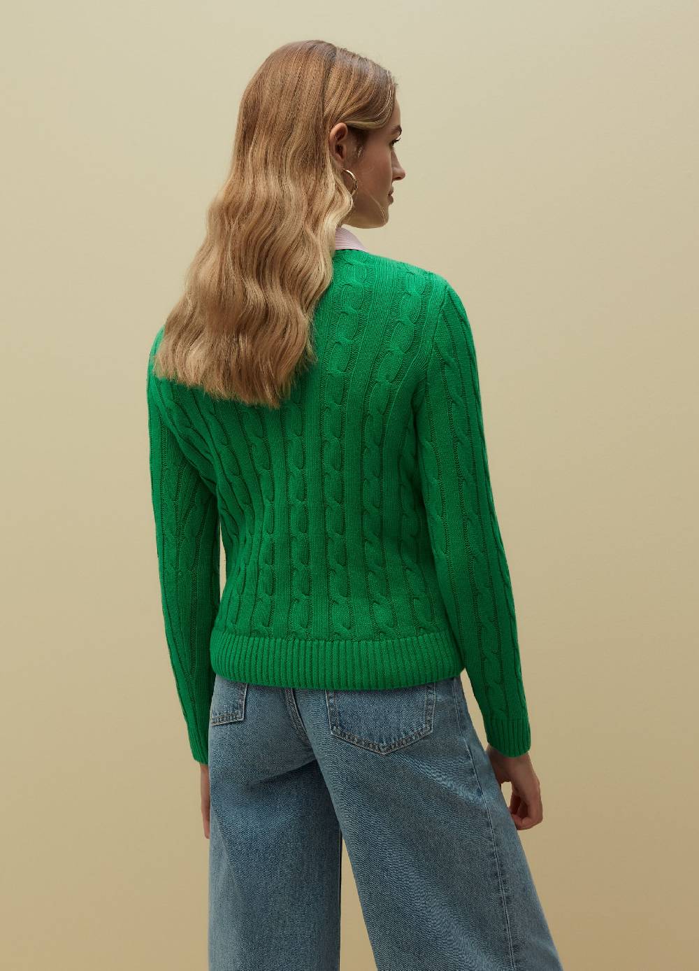 Ovs Pullover In Cotone Con Lavorazione A Treccia