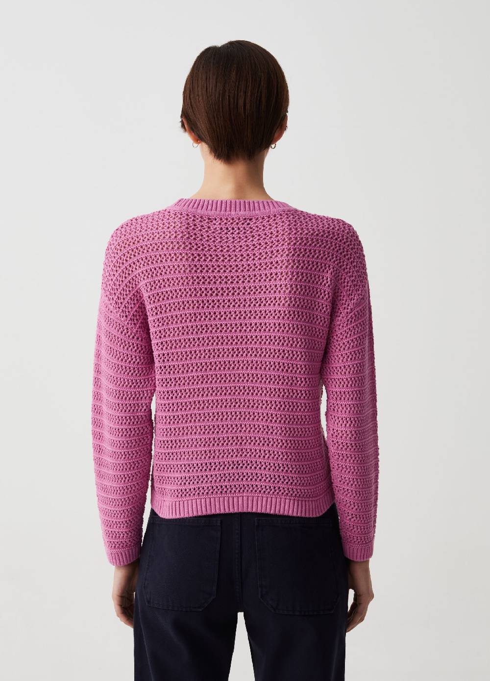 Ovs Pullover In Cotone Crochet