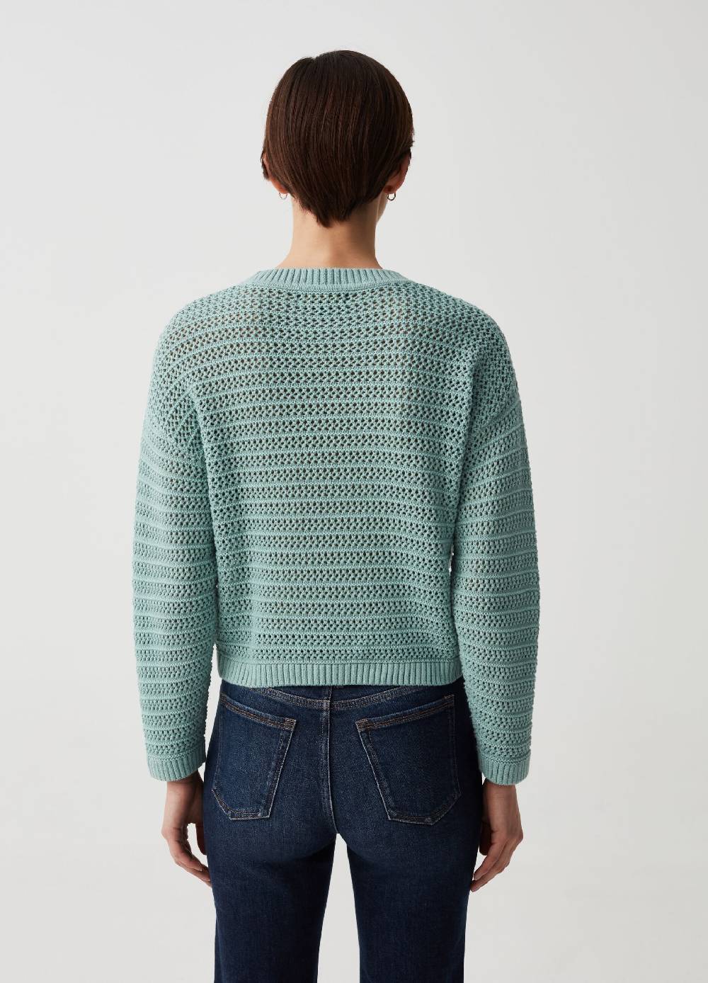 Ovs Pullover In Cotone Crochet