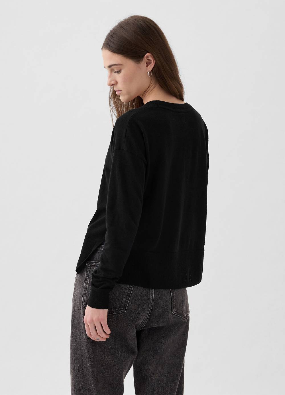 Ovs Pullover In Misto Lino Con Spacchetti