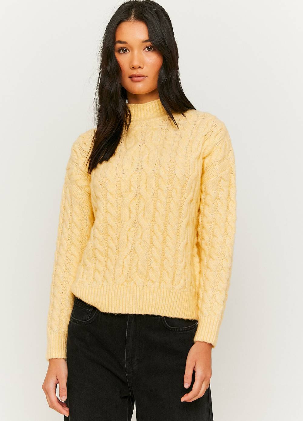 Ovs Pullover Mock Neck