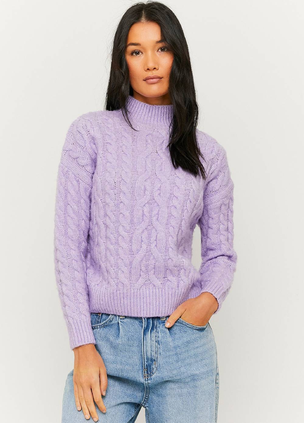Ovs Pullover Mock Neck