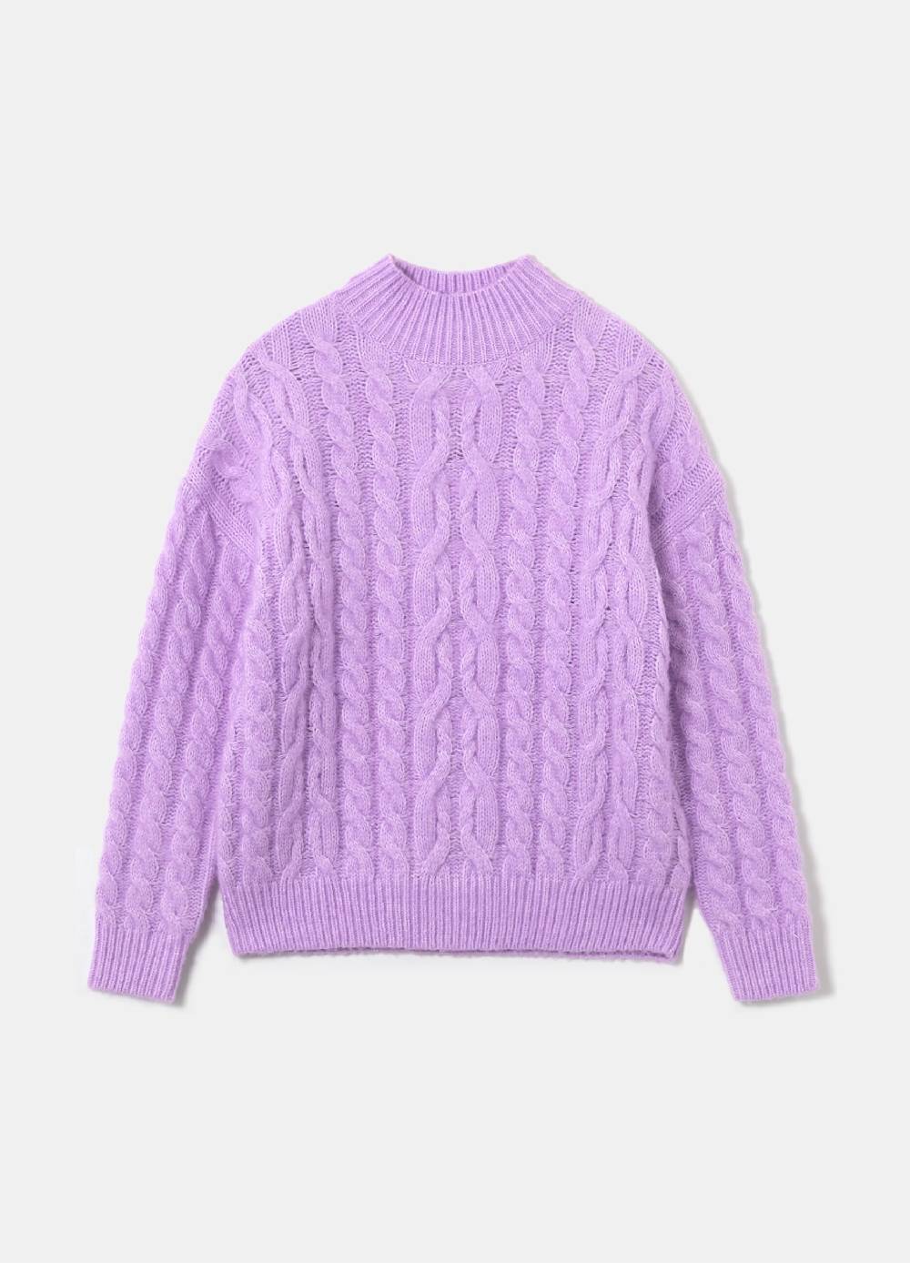 Ovs Pullover Mock Neck