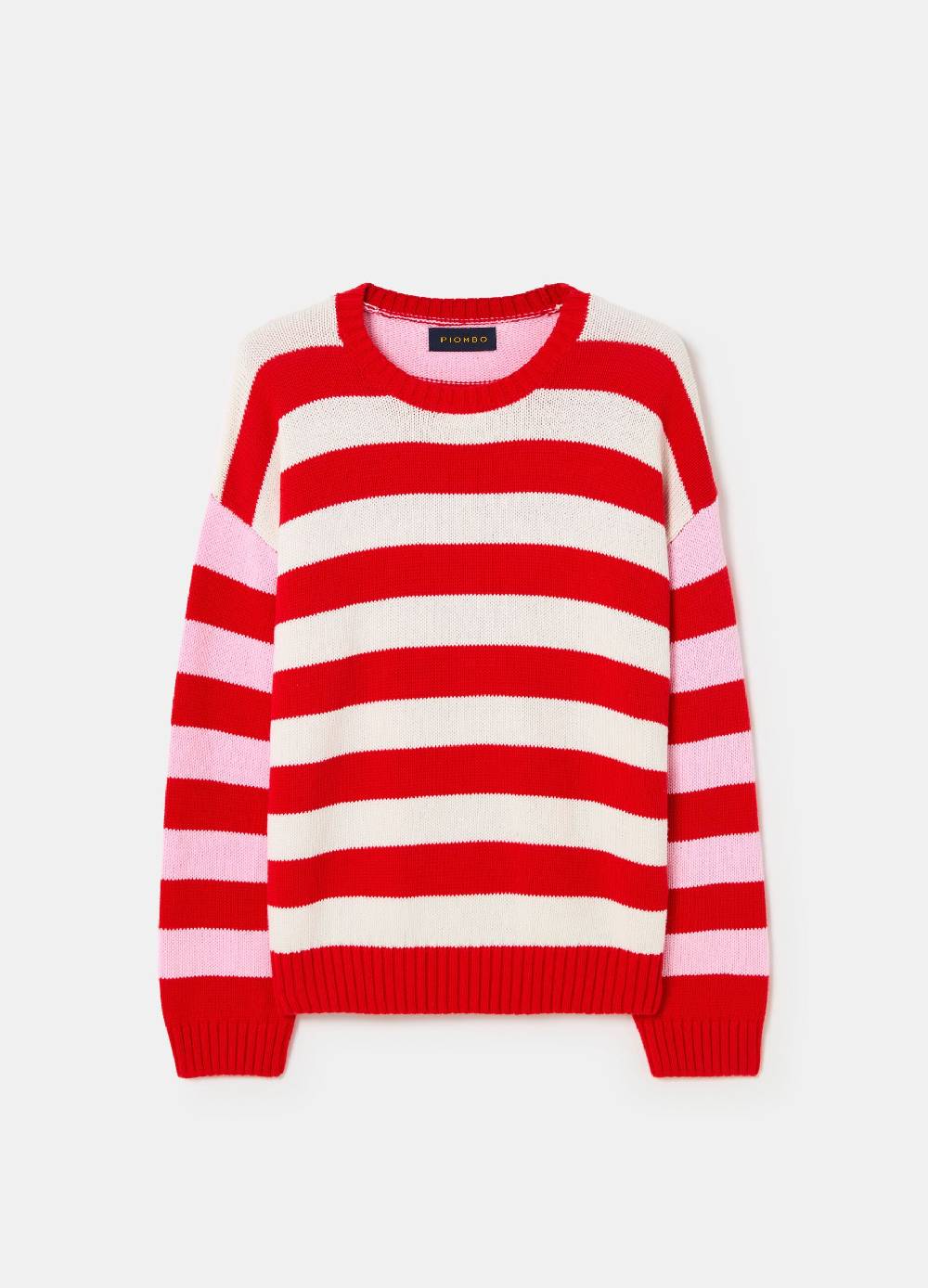 Ovs Pullover Oversize A Righe Multicolor