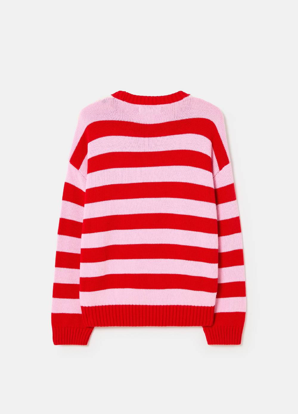 Ovs Pullover Oversize A Righe Multicolor