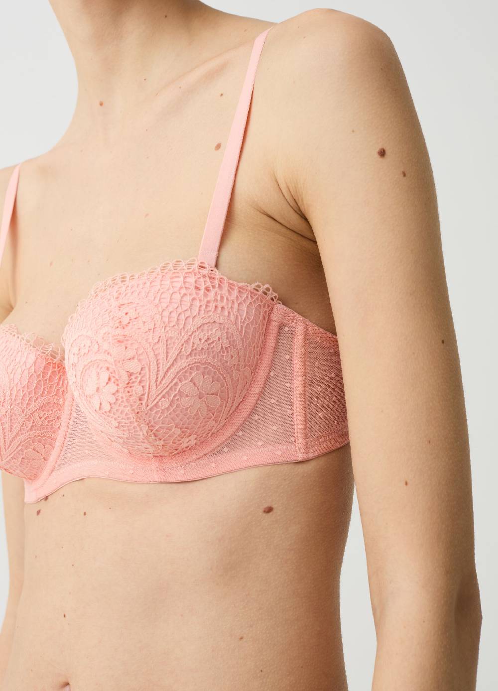 Ovs Reggiseno Balconette Audrey In Tulle Plumetis