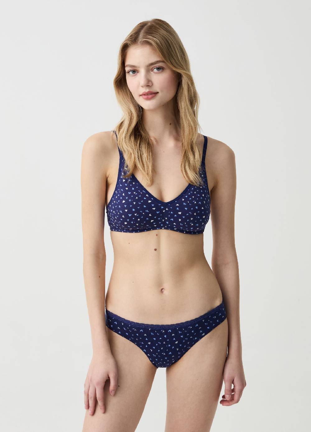 Ovs Reggiseno il Triangolo in cotone bio stretch