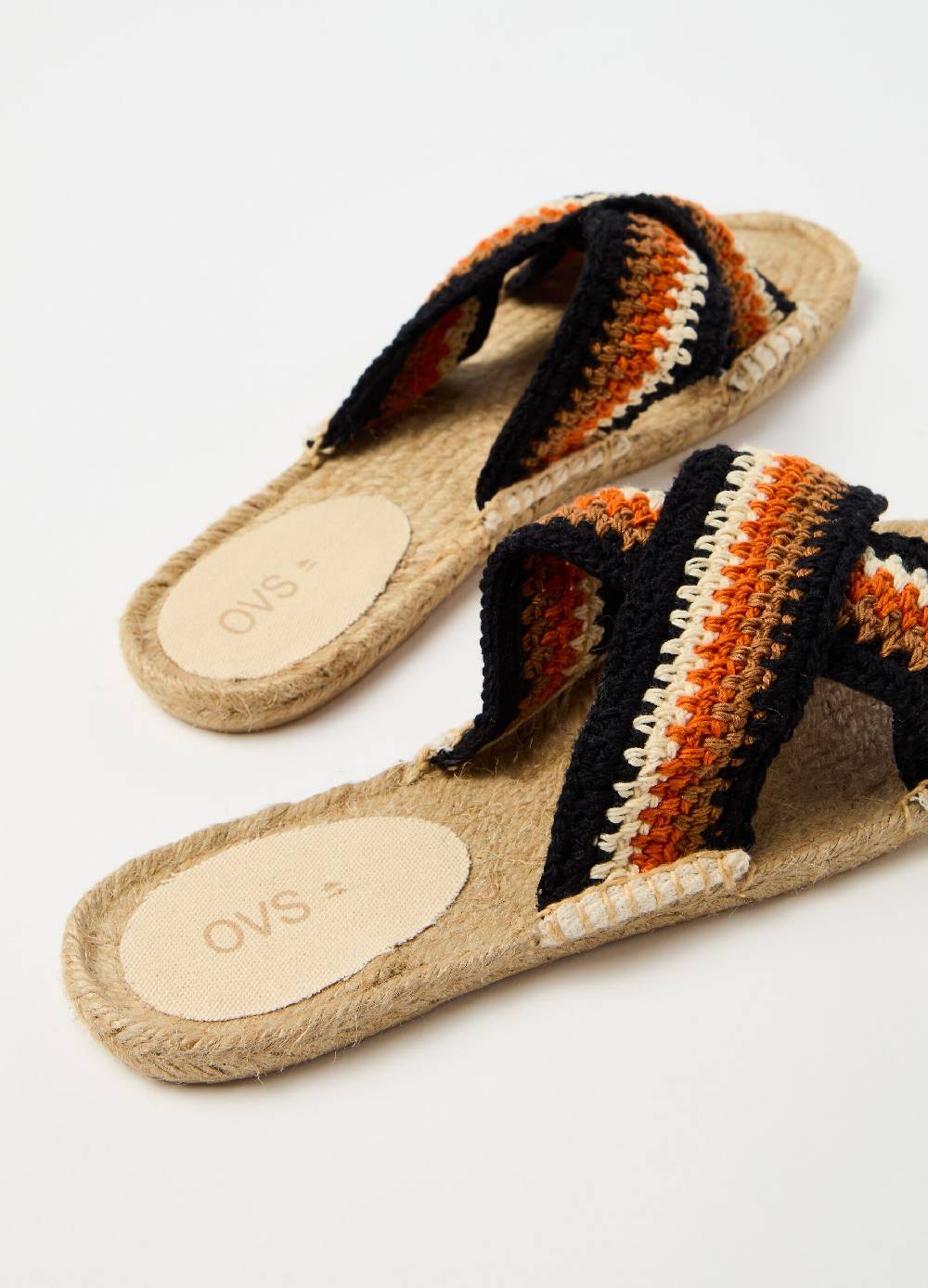 Ovs Sandali Con Fasce Incrociate Crochet