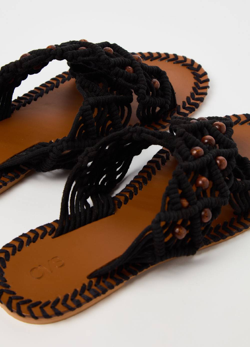 Ovs Sandali Crochet Con Perline